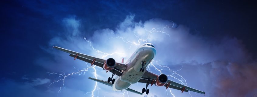 Are thunderstorms dangerous for passenger jets?