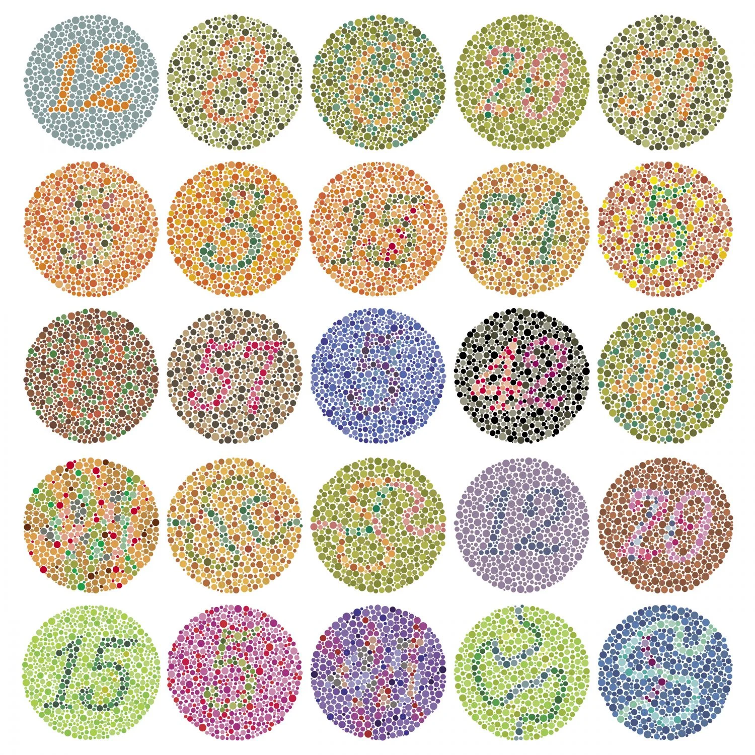 Extended Ishihara color blindness test | FlightDeckFriend.com