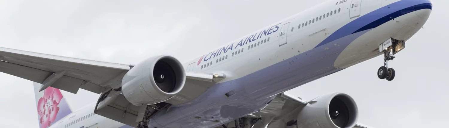 China Airlines Banner