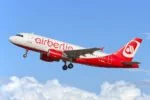 Air Berlin A320 Aircraft taking off