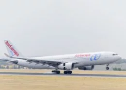 Air Europa Airbus A330 landing