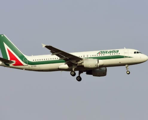 Alitalia A320 Aircraft