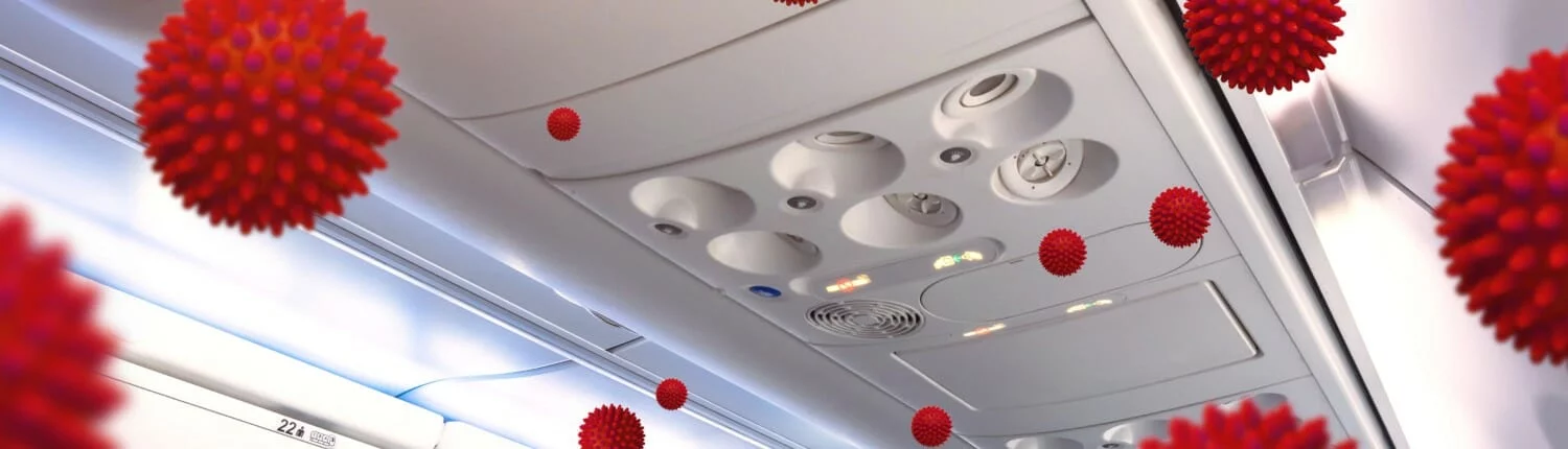 Virus Aeroplane How clean is aircraft air