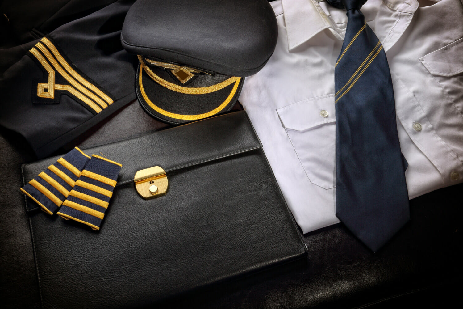 Airline Pilot Uniform White