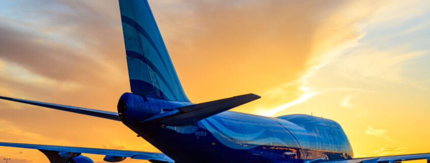 A look at the total weight of a Boeing 747 Jumbo Jet